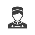 Bellhop vector icon