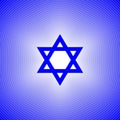 Israel flag david star abstract symbol hannuka concept background