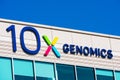 10x Genomics headquarters campus in Silicon Valley. 10x Genomics is American biotechnology company designs and manufactures gene