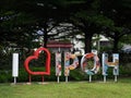 "I Love Ipoh" Signage In Ipoh Suburbs