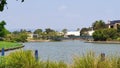 & x27;The Lake& x27; at Mawson Lakes Royalty Free Stock Photo