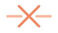 X Mark Cancel Flat Vector Icon for Deletion and Error, vector design Generative AI Royalty Free Stock Photo