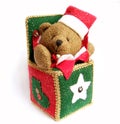 X-mass bear Royalty Free Stock Photo