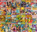 X-Men Marvel comic books for sale in a store Royalty Free Stock Photo