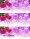 3 x Mother's Day Website Banners