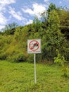 A "No Photography" sign,Â commonly placed in properties where taking photographs is illegal or objected to by the owner Royalty Free Stock Photo