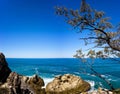 25X20 North Stradbroke Island Panorama Royalty Free Stock Photo