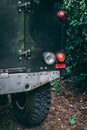 4x4 off roader in the wild Royalty Free Stock Photo