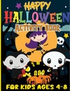 Halloween activity book cover image