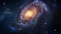 5353X3000 pixel,300DPI,size 17.5 X 10 INC.Celestial galaxy pattern Royalty Free Stock Photo