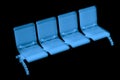 X ray airport seats