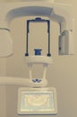 X-ray apparatus for conical beam computed tomography. Royalty Free Stock Photo