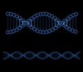 X-ray dna helix structure