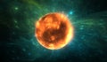 X-ray emission from erupting young star