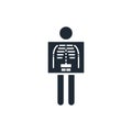 x-ray icon medical procedure