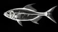 x ray tetra fish (pristella tetra). Pristella maxillaris Albino, Pristella tetra. AI Generative