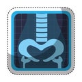 X-rays medical isolated icon