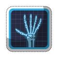 X-rays medical isolated icon