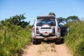 4x4 in remote South African bush.