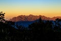 It's a new day at the mountains Royalty Free Stock Photo