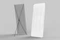 X-STYLE COLLAPSIBLE BANNER STAND.