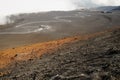 Winding Track To Etna Summit Craters, Sicily