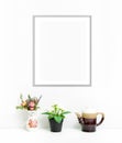 8x10 16x20 Vertical Frame Mockup