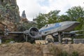 X-wing Starfighter, Galaxy`s Edge, Hollywood Studios, Disney world.