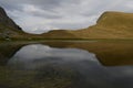 ''dragon lake'' of Tymfi ,an alpine lake at an altitude of 2050m Epirus, Greece Royalty Free Stock Photo