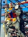 Yokohama factory Gundam robot japan