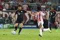 Xabi Alonso during the UEFA Champions League game between Olympi