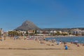 Xabia Spain beautiful Playa del Arenal beach one of the best on the Costa Blanca