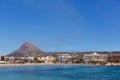 Xabia Spain Playa del Arenal beach and mountain view