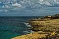 The Xaghjra Coast in Malta during Winter Royalty Free Stock Photo