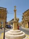 Xaghra, Malta - 20 Jul 2011: The ancient monument in Xaghra, Gozo island, Malta