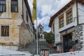 XANTHI, GREECE - SEPTEMBER 23, 2017: Stone orthodox church town of Xanthi, East Macedonia and Thrace, Greece