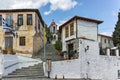 XANTHI, GREECE - SEPTEMBER 23, 2017: Stone orthodox church town of Xanthi, East Macedonia and Thrace, Greece