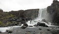 xar rfoss waterfall, Golden Circle, Iceland Royalty Free Stock Photo