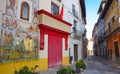 Xativa old town street in Valencia Jativa