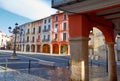 Xativa Plaza Mercat square in Valencia Royalty Free Stock Photo