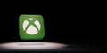 Xbox App Icon Spotlighted on Black Background