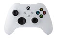 Xbox Series S game controller on white - 30 August, 2023 - Dnipro, Ukraine