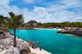 Xcaret Beach in the Mayan Riviera