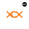 XCX Logo Letter Monogram Design Royalty Free Stock Photo