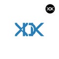 XDK Logo Letter Monogram Design Royalty Free Stock Photo