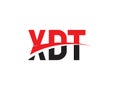 XDT Letter Initial Logo Design Vector Illustration Royalty Free Stock Photo
