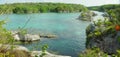 Xel-Ha lagoon panorama, Mexico