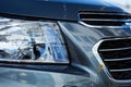 Xenon or LED light of a modern car Royalty Free Stock Photo