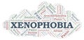 Xenophobia word cloud