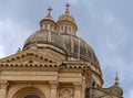 detail view of the Rotunda of Xewkija Church on Gozo Island in Malta Royalty Free Stock Photo